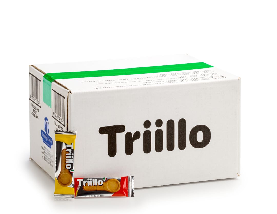 Trillo - Cucchiaino biscotto di pasta frolla - 250 pezzi