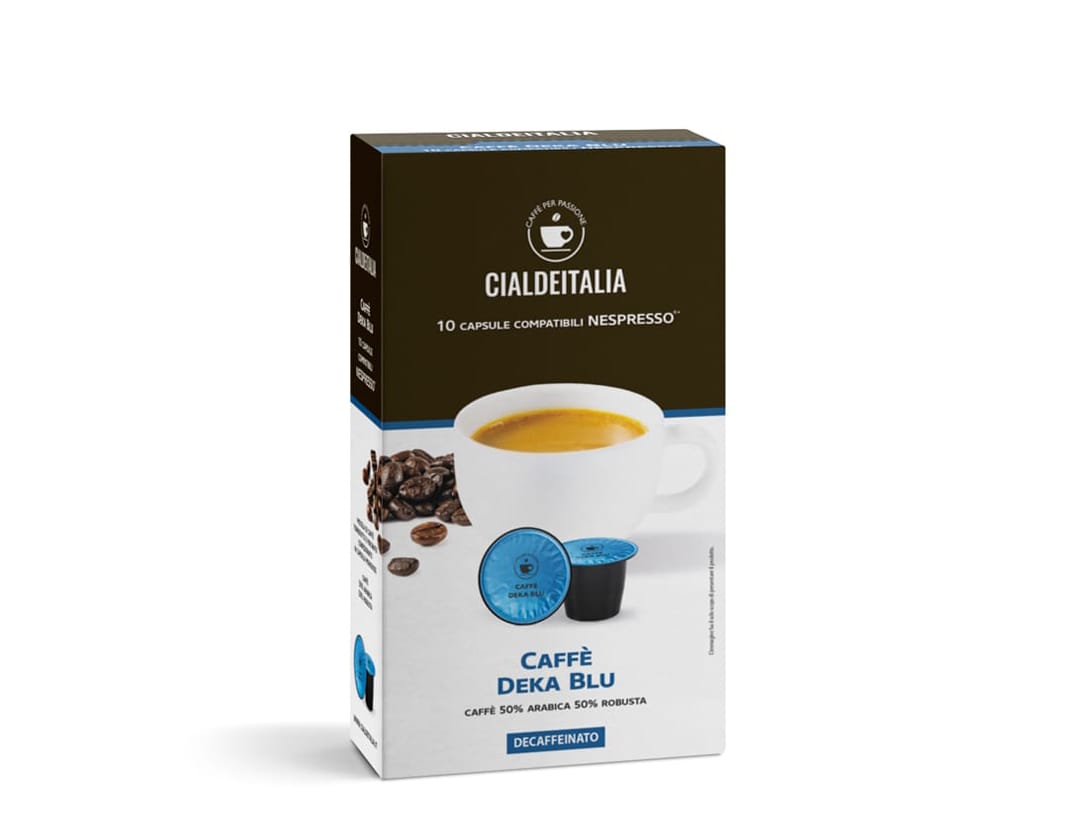 Caffè Deka Blu -  Decaffeinato - 10 capsule